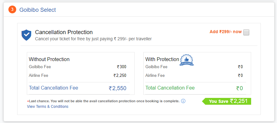 High Cancellation Charges for flights ? No Worries now !!