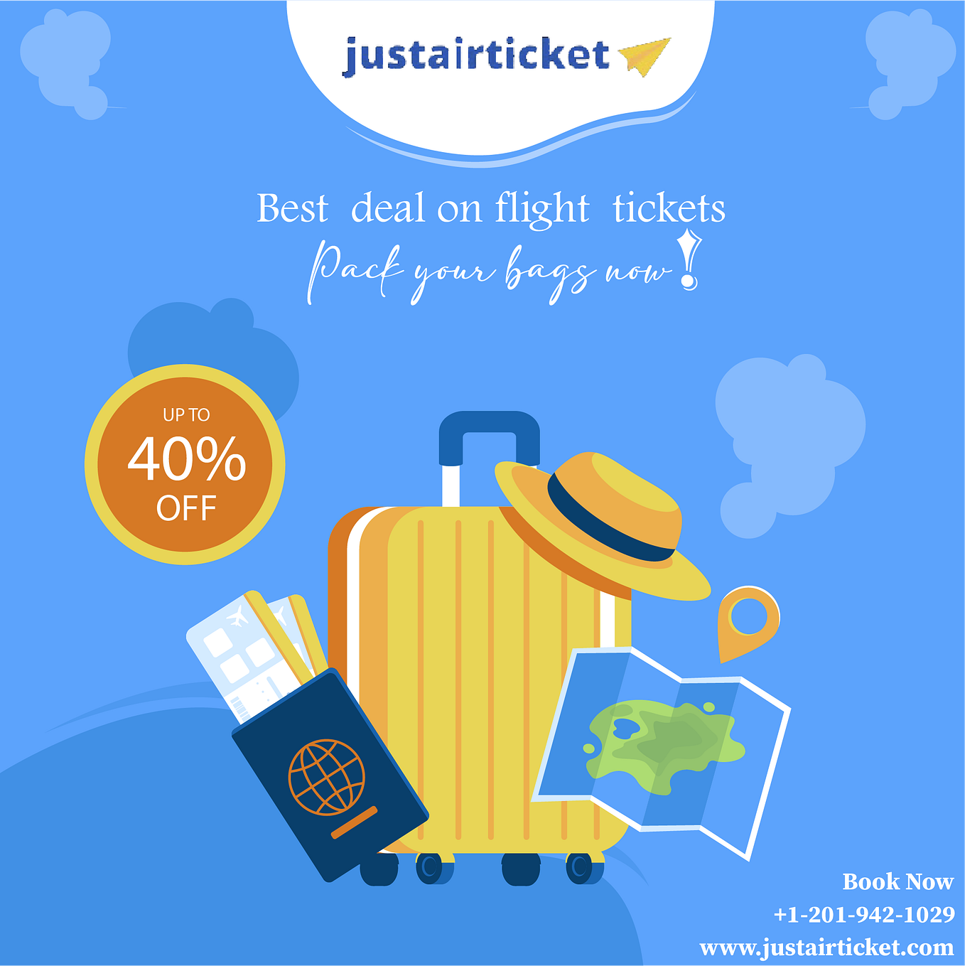 Book your flight justairticket Medium