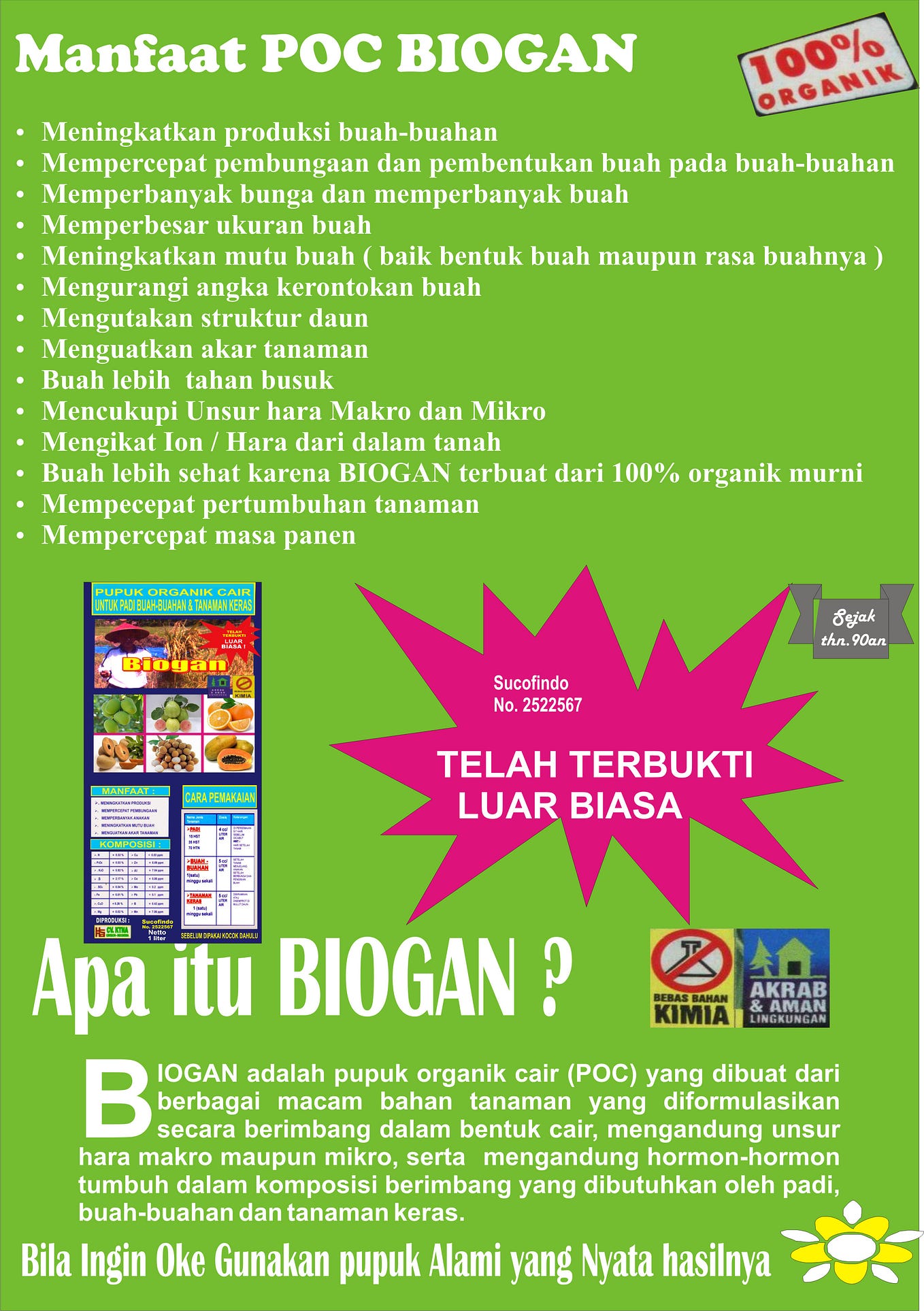 Pupuk Organik Cair Biogan Rahasia Membuat Tanaman Padi Lebih Tahan pupuk-organik-cair-biogan-rahasia-membuat-tanaman-padi-lebih-tahan