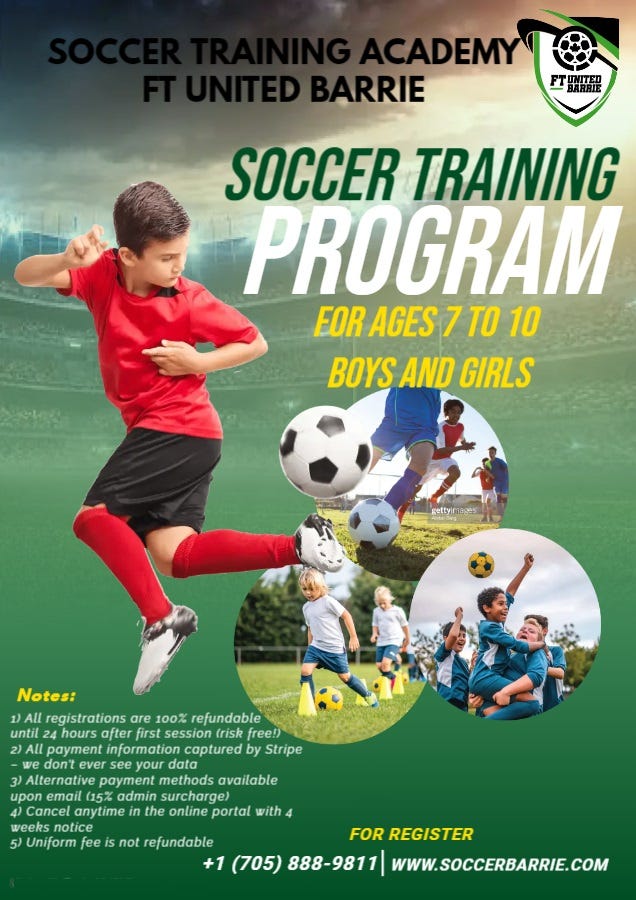 FT United Soccer Academy — Soccer Drills for Boys and Girls Ages 36 to