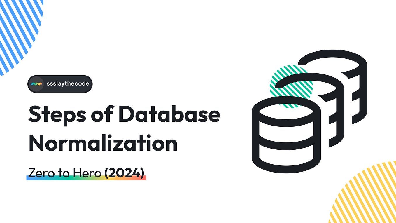 Database Normalization: Part-1. In general, normalization helps… | by ...