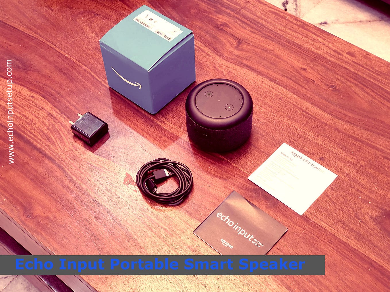 Echo Helpsection Setup your Echo Input Echo Input Setup Medium