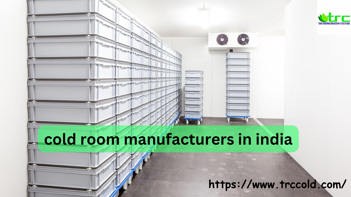 Best Cold Room Condensing units and Evaporators in india TRC Cold