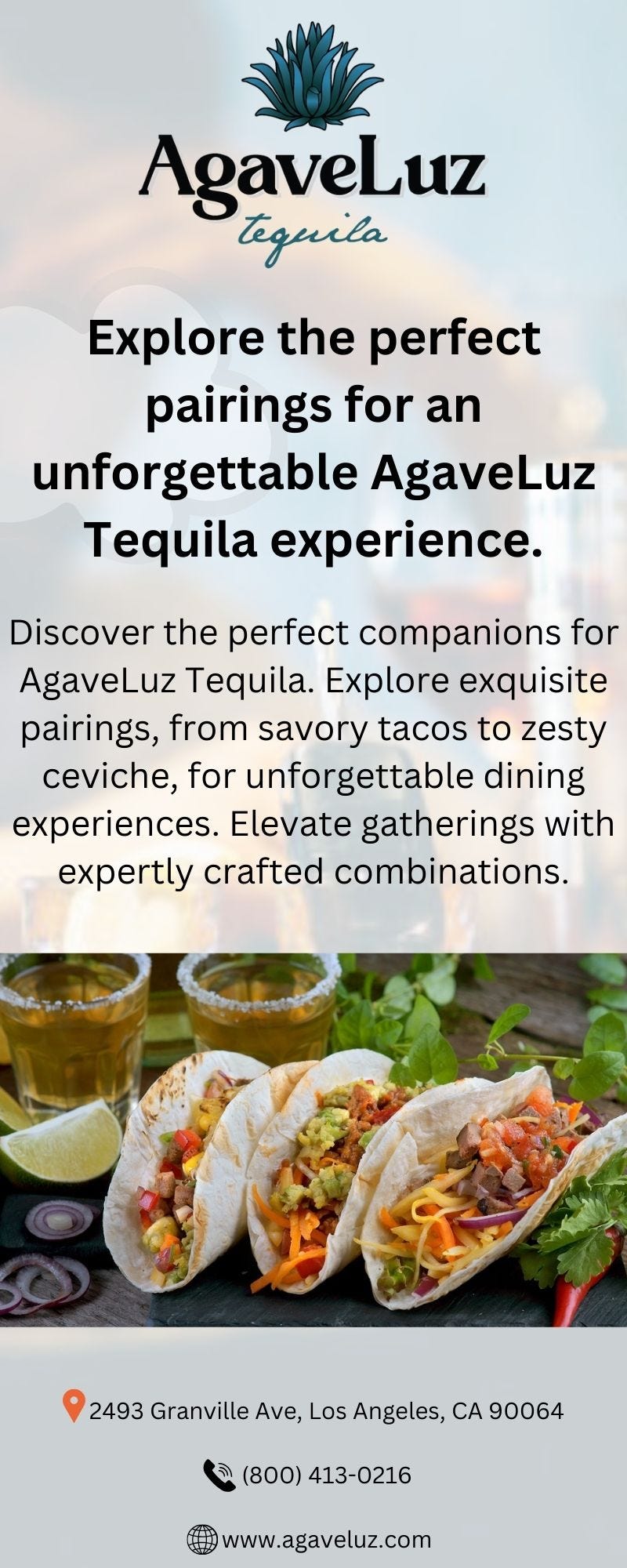 AgaveLuz Tequila — Crafting With Organic Tequila Freezing Twist