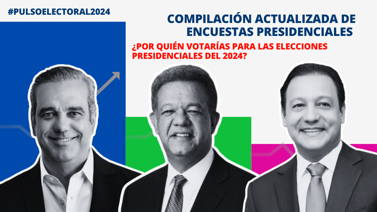 Pulso Electoral 2024: Seguimiento Actualizado de Encuestas Presidenciales en República Dominicana