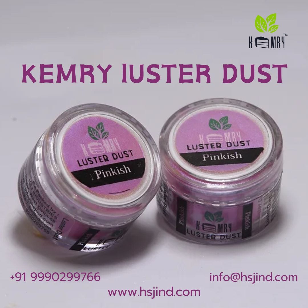 How to Use KEMRY’s Luster dust ?. Using KEMRY’s Luster Dust is a… by