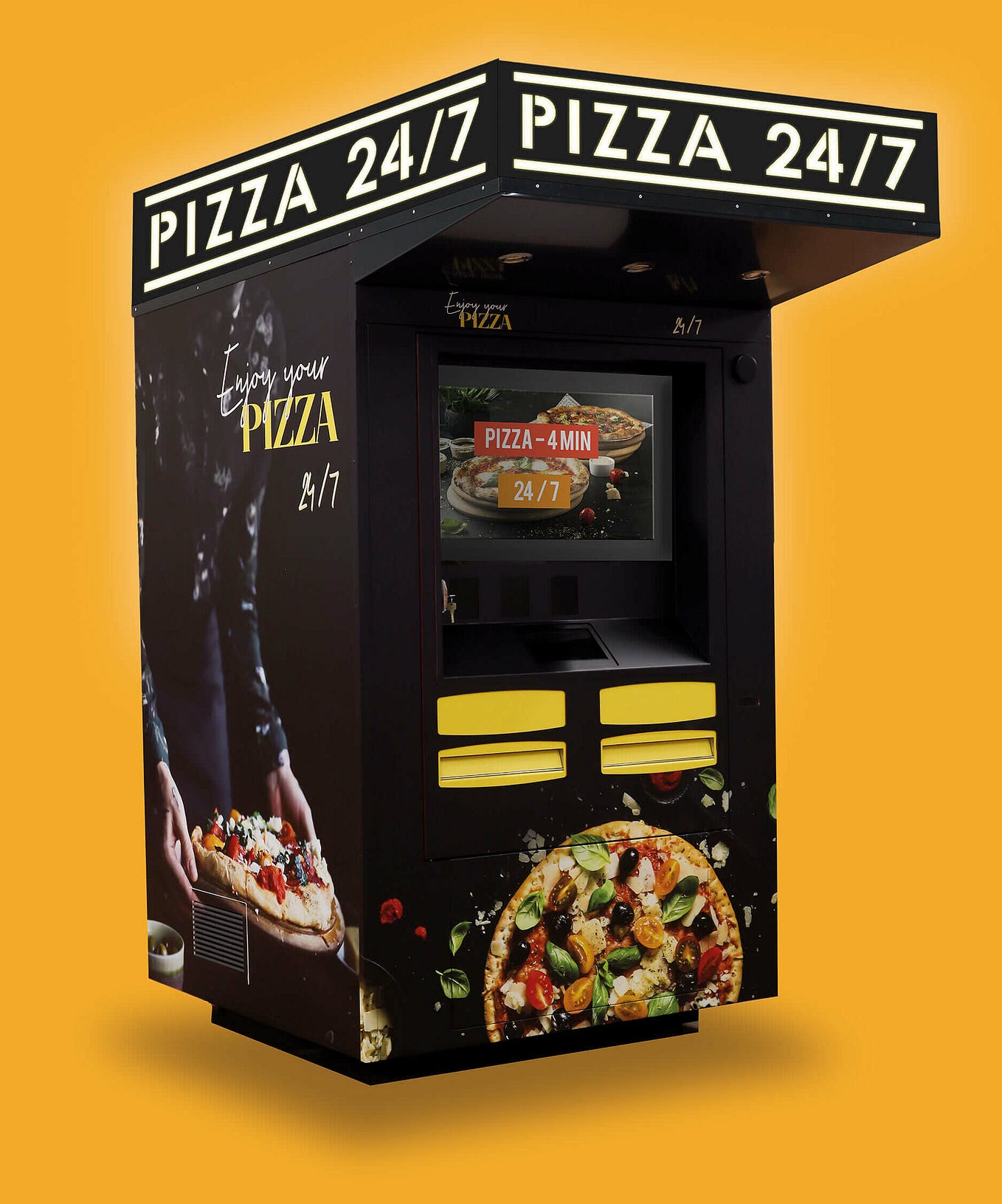 The Rise of Pizza Vending Machines Revolutionizing Convenience and Taste by Andrian scott
