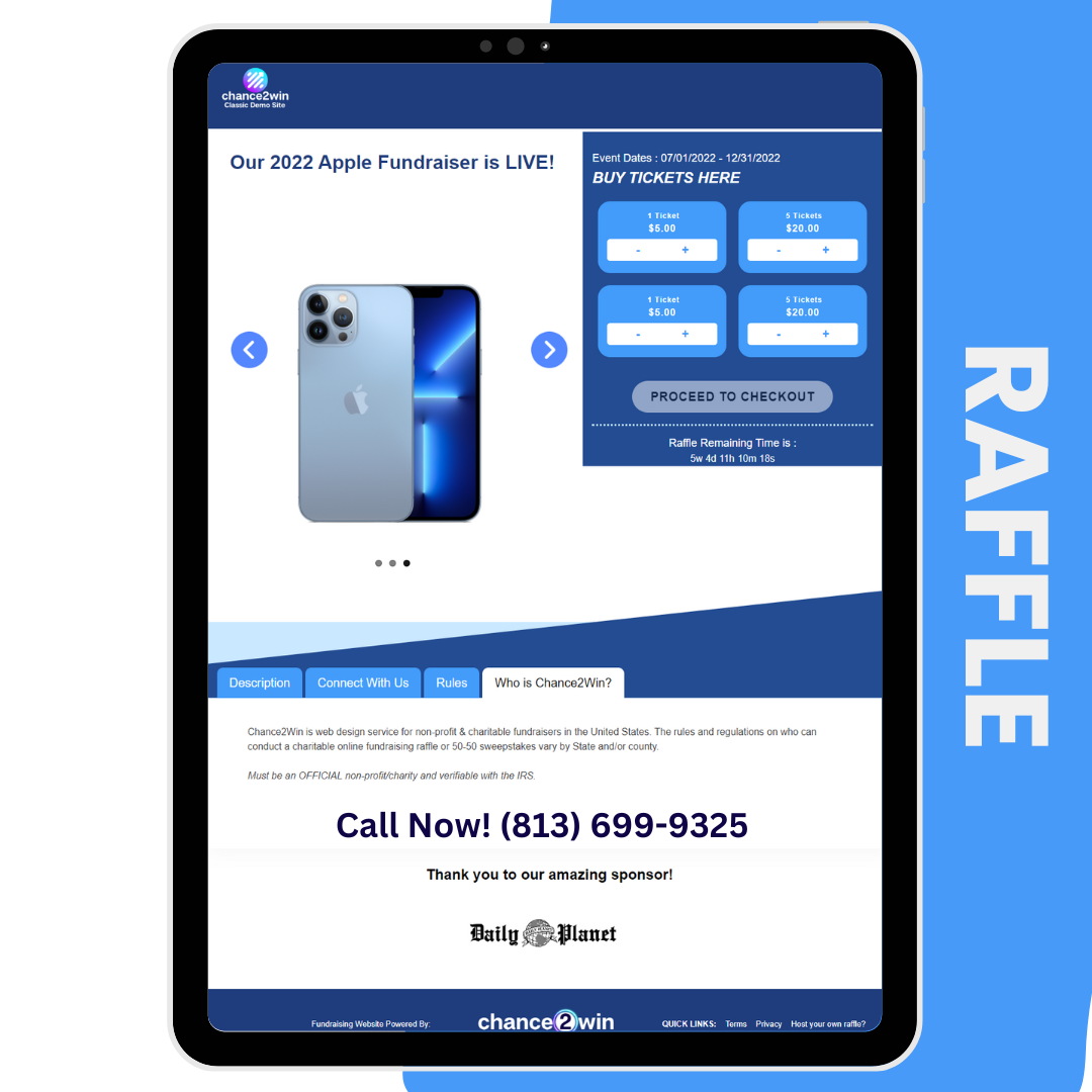 Online Raffle generator with no Upfront Fees Medium