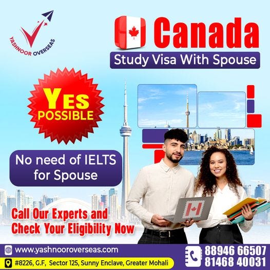 Canada Student Spouse Visa Spouse and Study Visa by