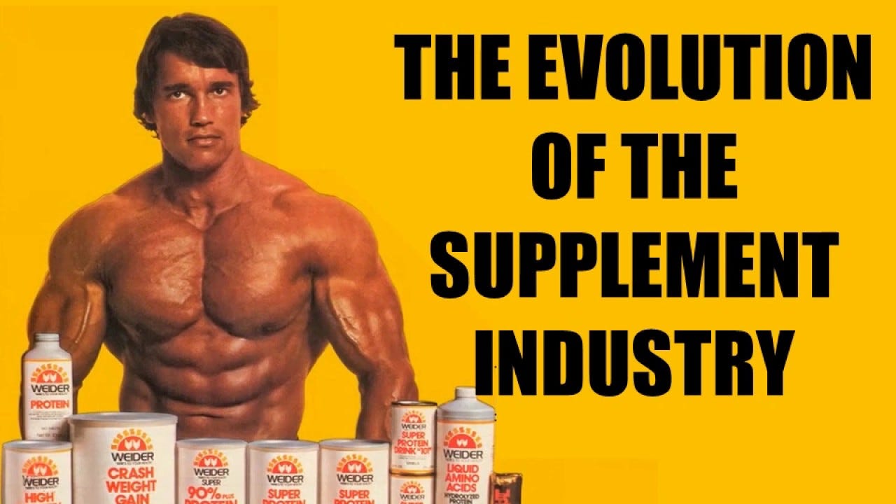 Powder Supplement Container, Bodybuilding Supplements