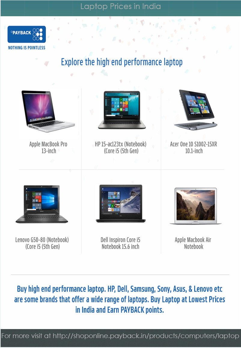 High End Performance Laptop. Buy Laptop at lowest prices in India… by