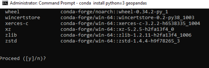 Easiest way for offline installation of geopandas & add it to jupyter ...
