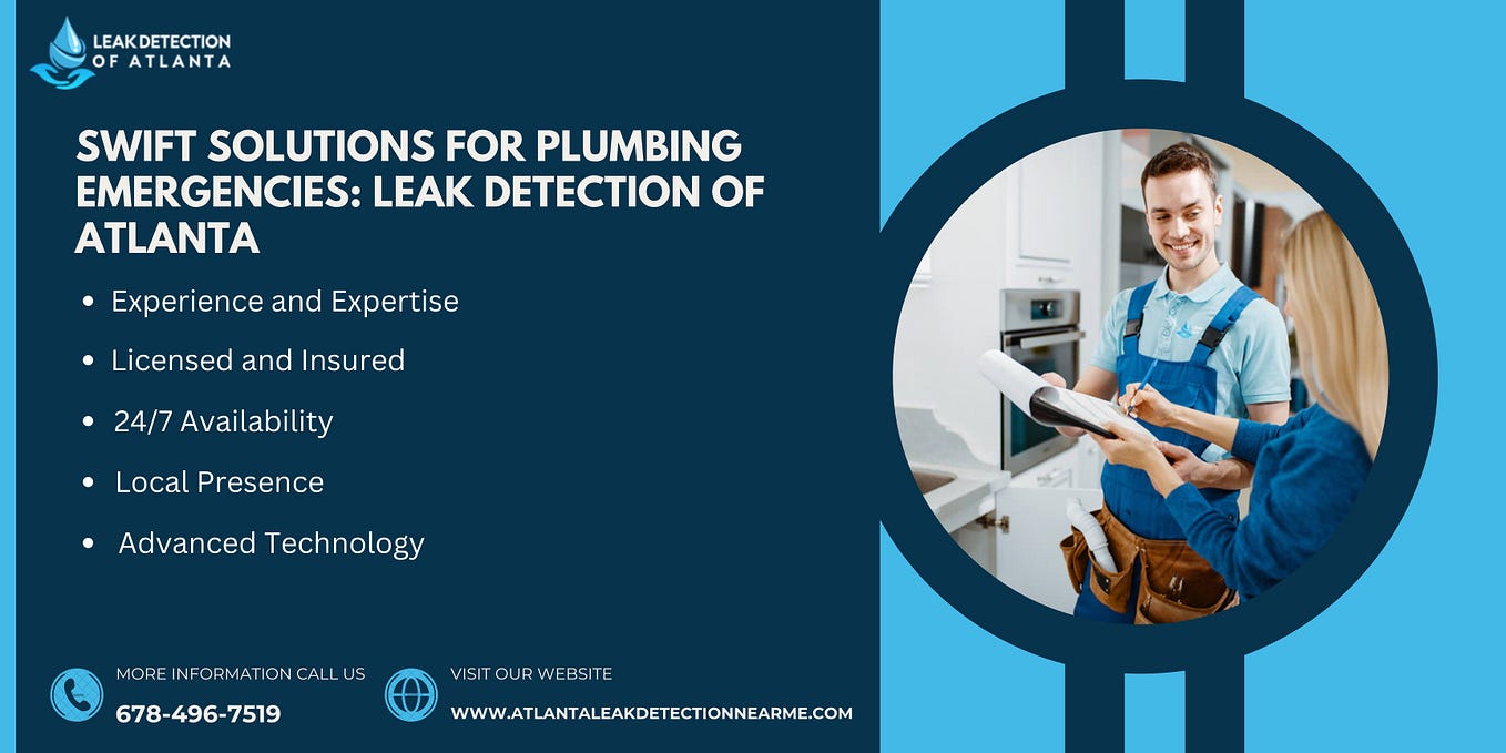 Roswell Leak Detection Services Safeguarding Atlanta from Water