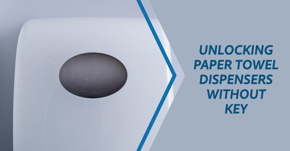 Open Paper Towel Dispenser in Few Steps Medium