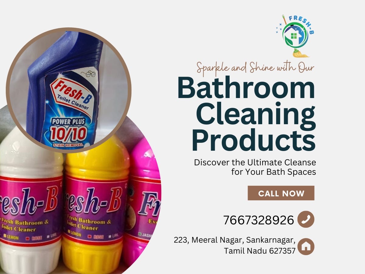 Toilet Cleaning Products in Tirunelveli | Fresh B | by Fresh B Phenyle ...