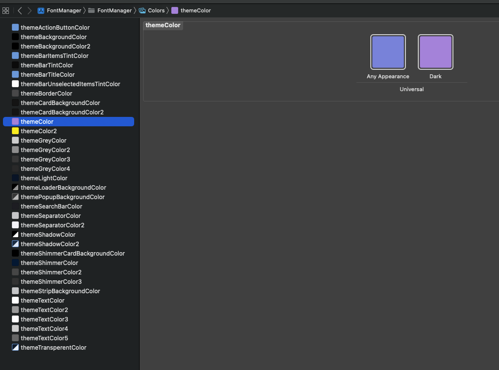 How to centralize fonts from Storyboard/Xib itself | Font Manager ...