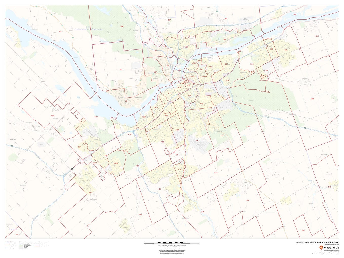 Postal Code Map of Ontario [FSA]. Take a look at the most informational