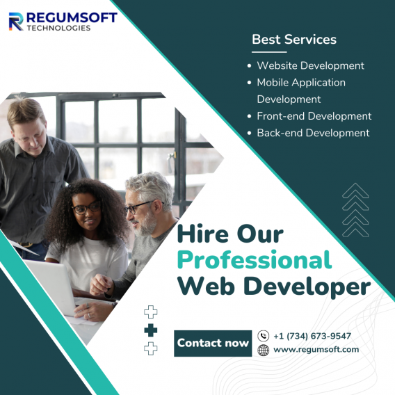 Hire Web Developer - Regum Soft Technologies - Medium
