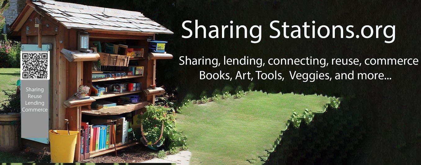 Embracing Sustainability and Building Community Through Sharing Stations