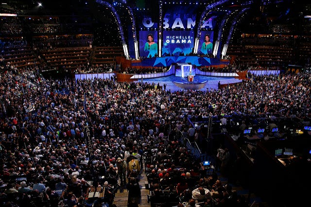 Headlining Speakers for the Democratic National Convention