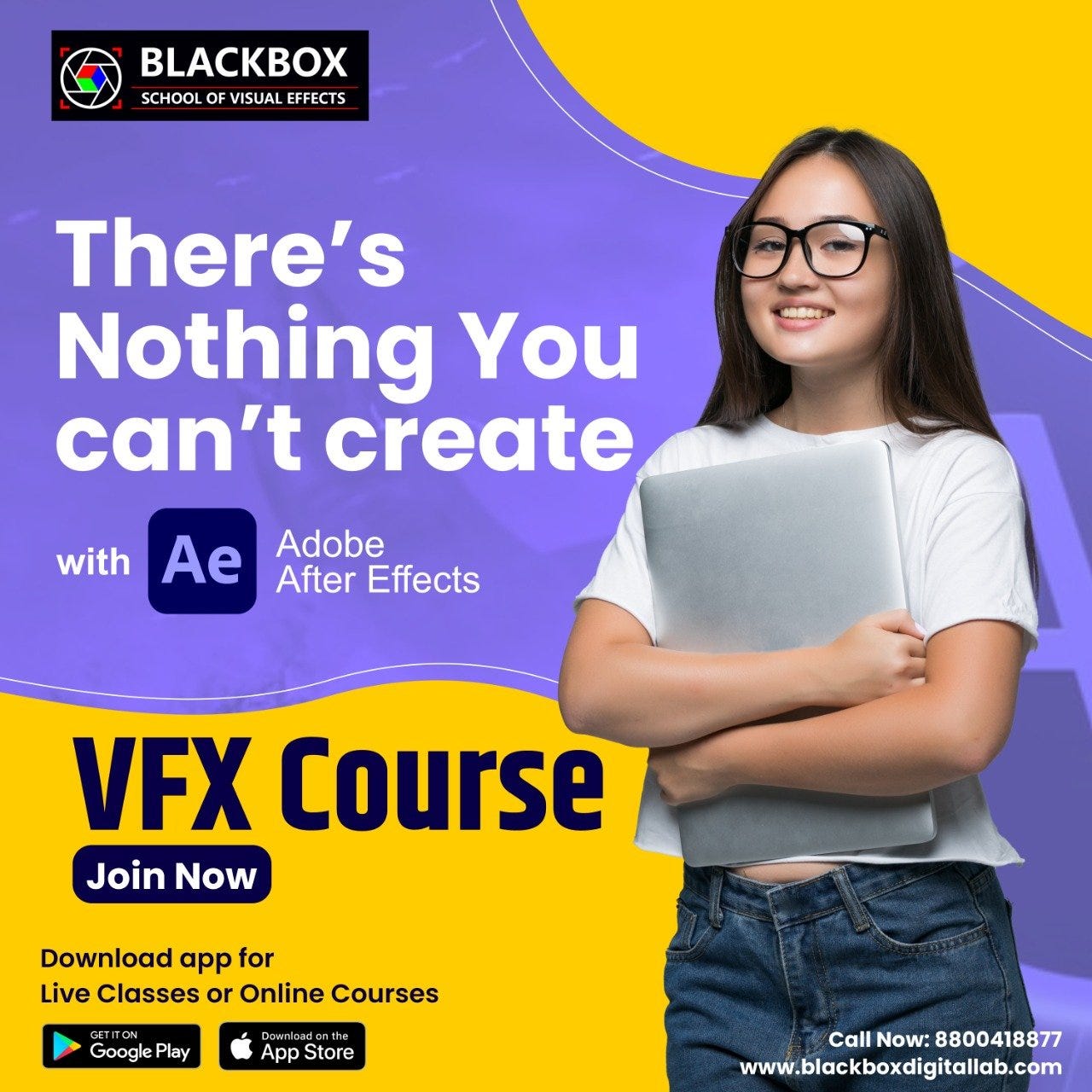 VFX Course in Greater Noida BLACKBOX BLACKBOX SCHOOL OF VISUAL