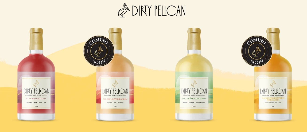 Cocktail & Mocktail Mixers, Dirty Pelican Variety Pack