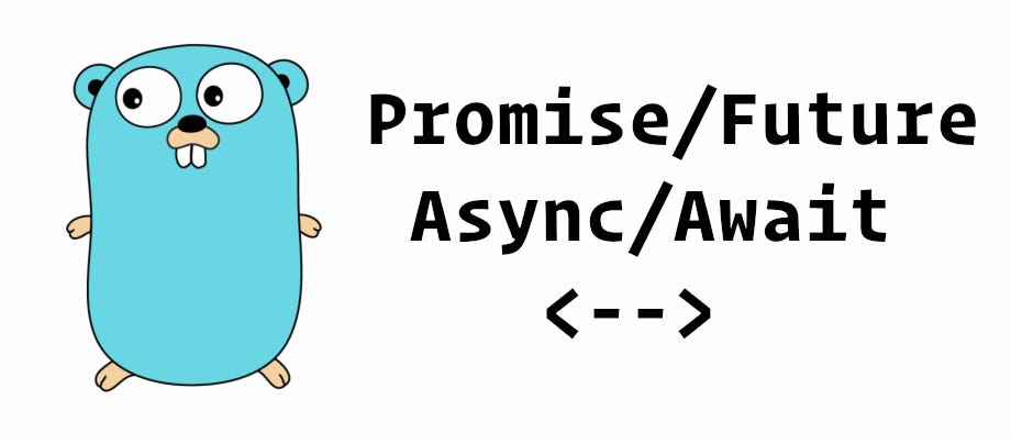 Use Go Channels as Promises and Async/Await