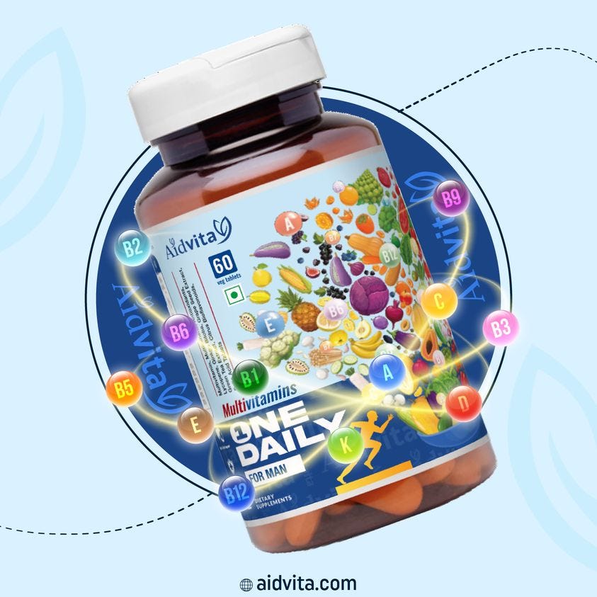 Optimizing Men’s Health The Essential Guide to Multivitamins aidvita