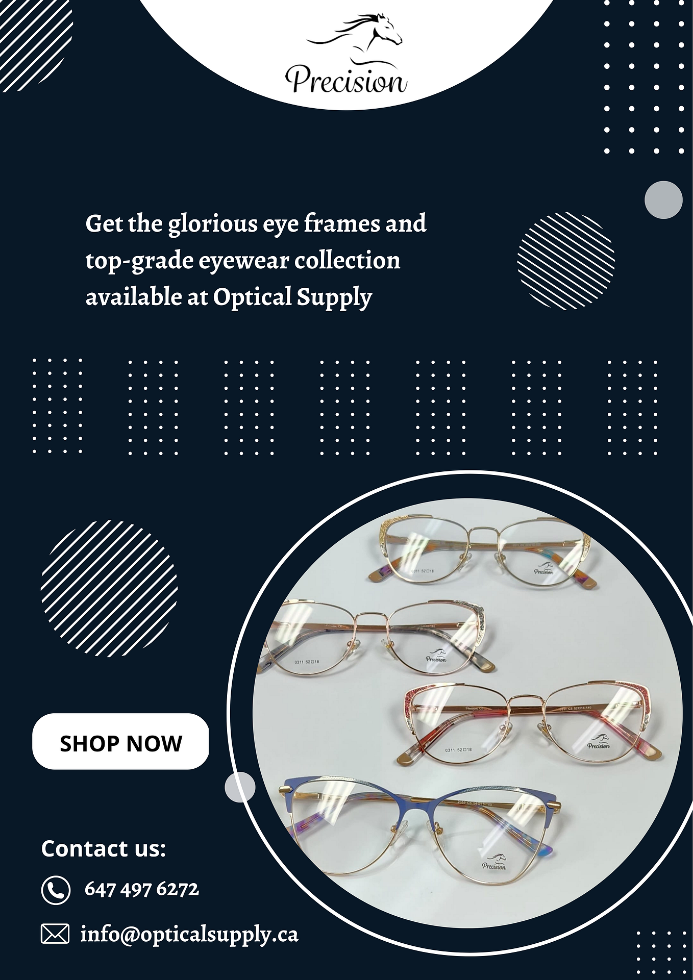 Best Eye Frames Canada At Wholesale Price Get it Now Optical