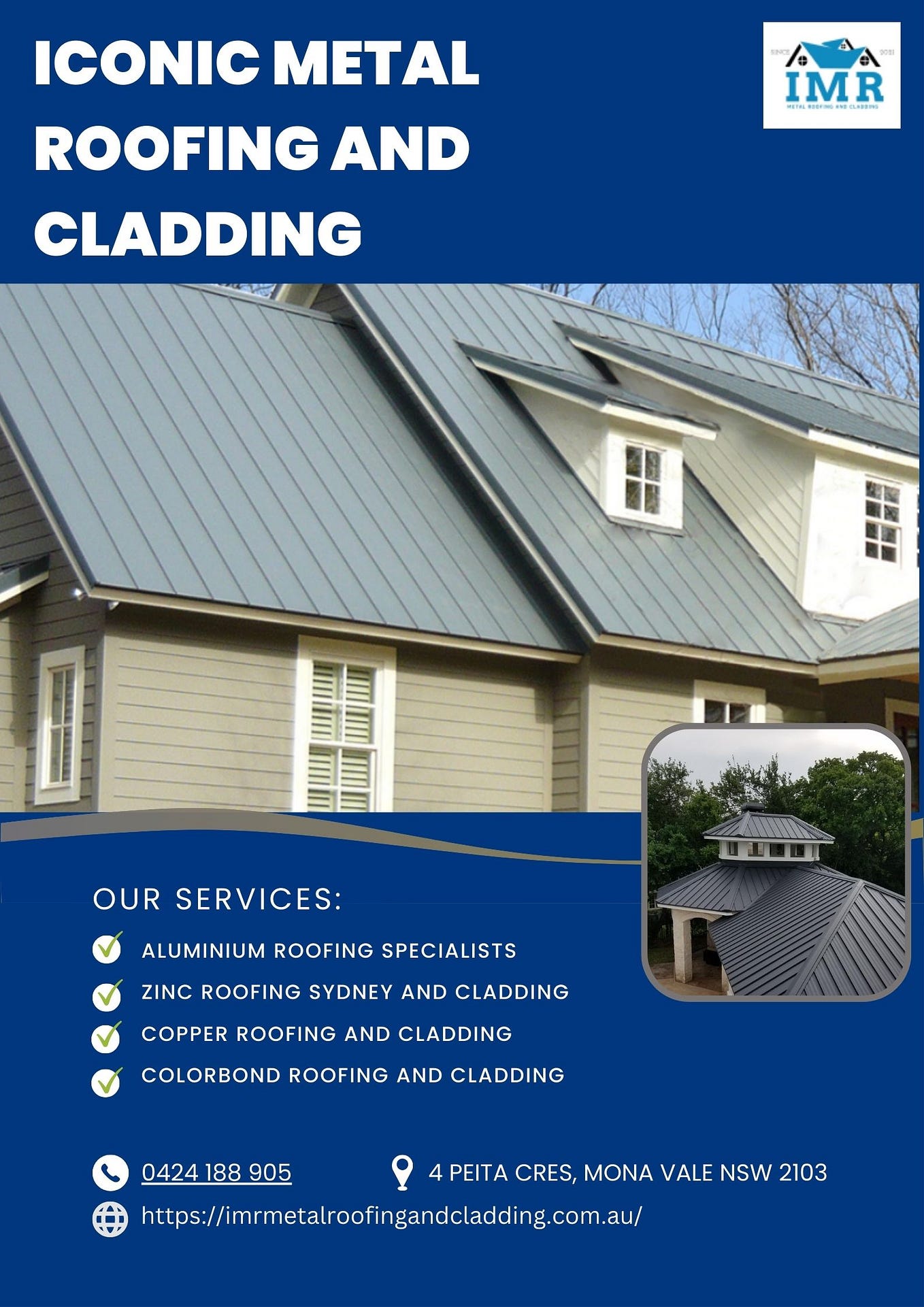 Colorbond Roofing Iconic Metal Roofing and Cladding Intense metal