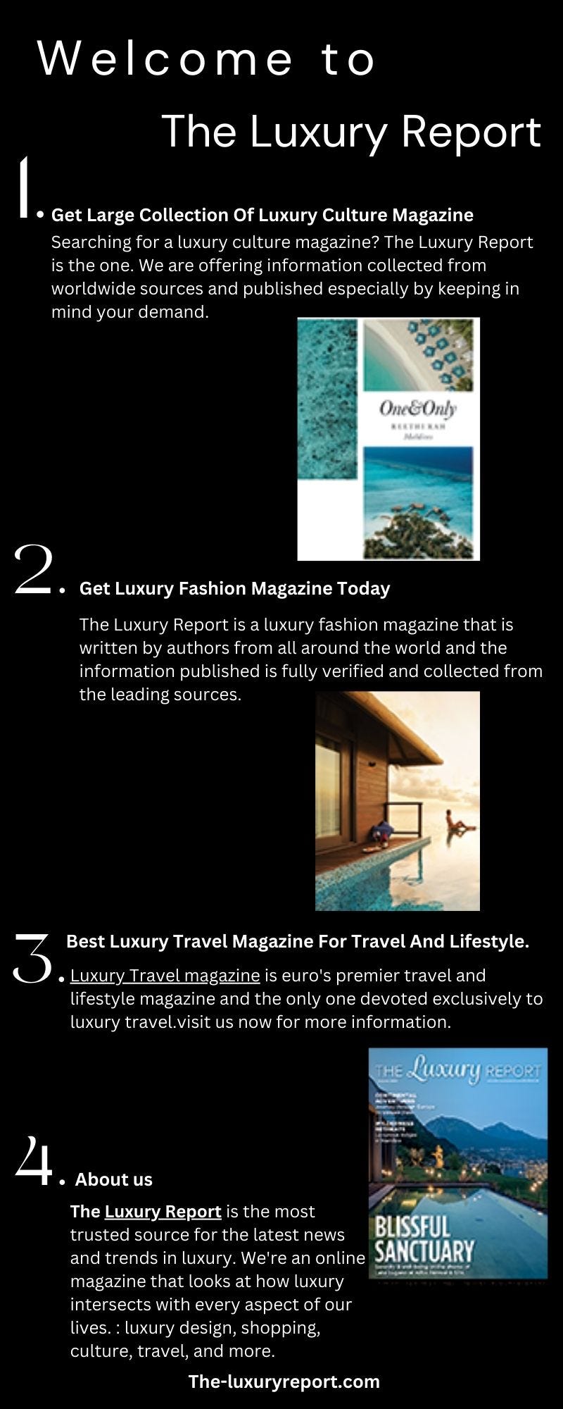 The Best Luxury Travel Magazines in The World by The Luxury Report