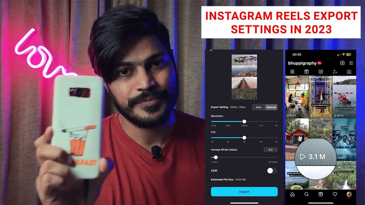 Best Instagram Reels Export Settings in 2024, by Bhupendra Singh