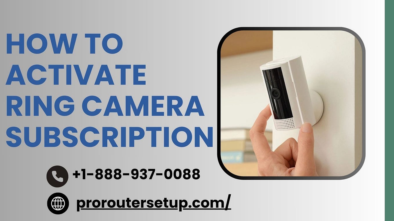 How to setup my ring camera Call +18889370088 Medium