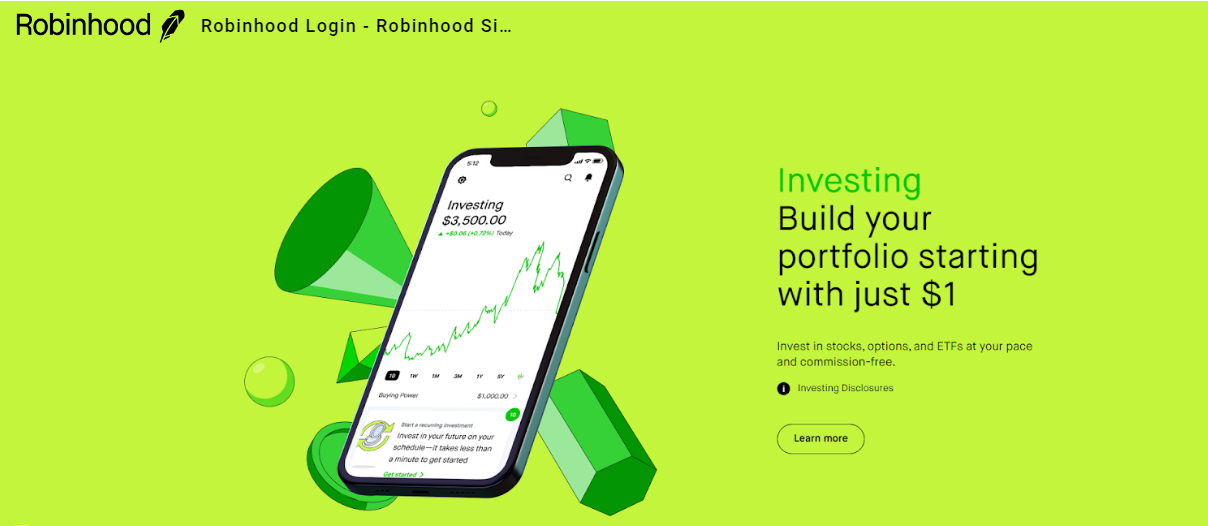 Robinhood Illustration