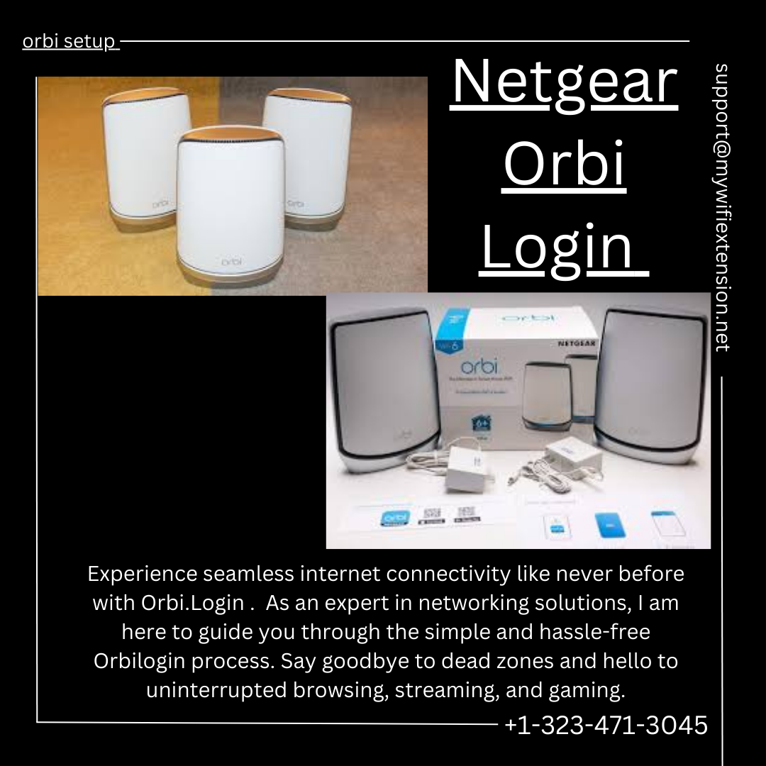 Orbi Setup. Netgear Orbi Setup has revolutionized… by Orbiimeshsetup