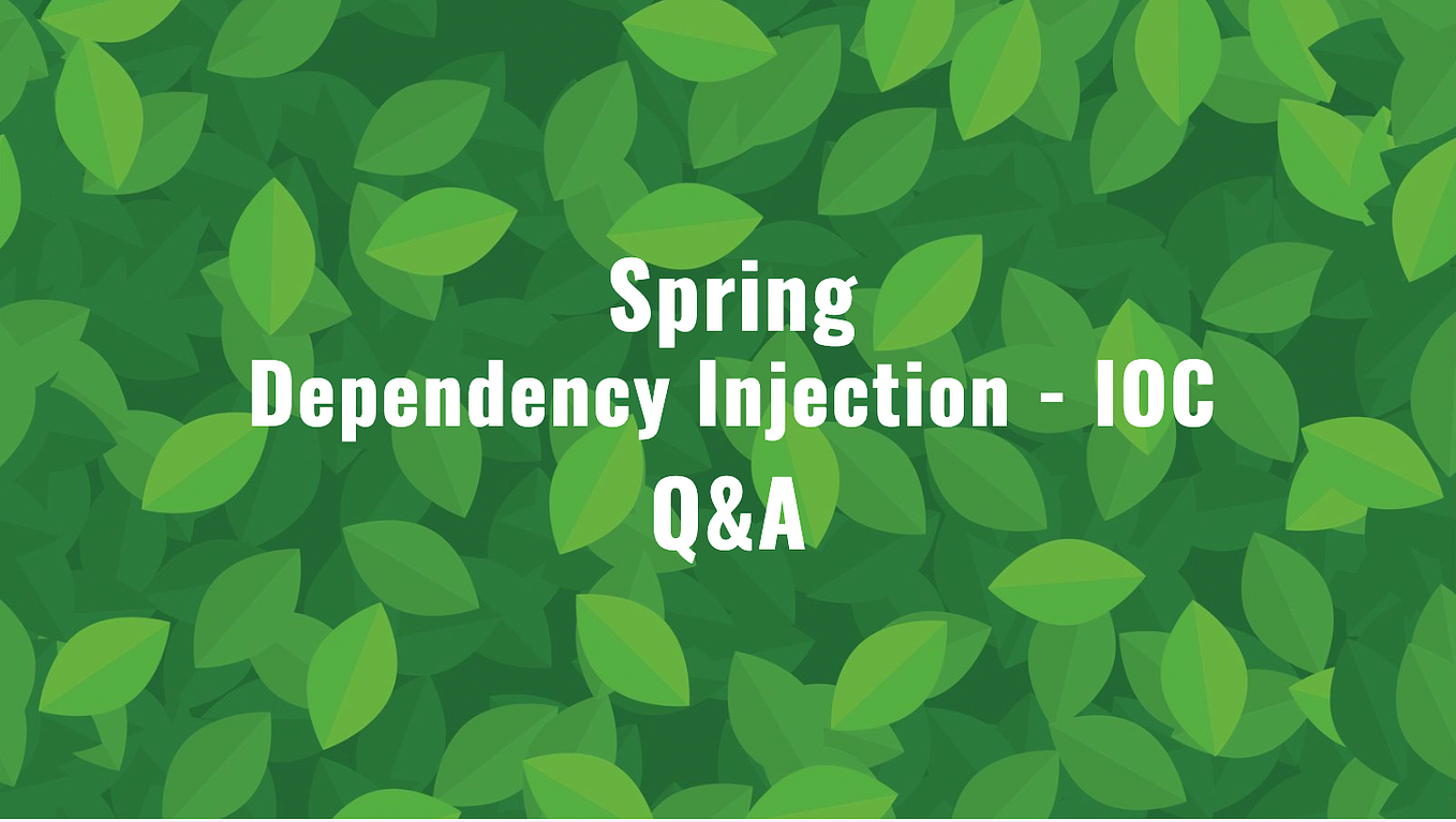 Spring — AOP Q&A. Question and Answers about Spring — AOP by Umut