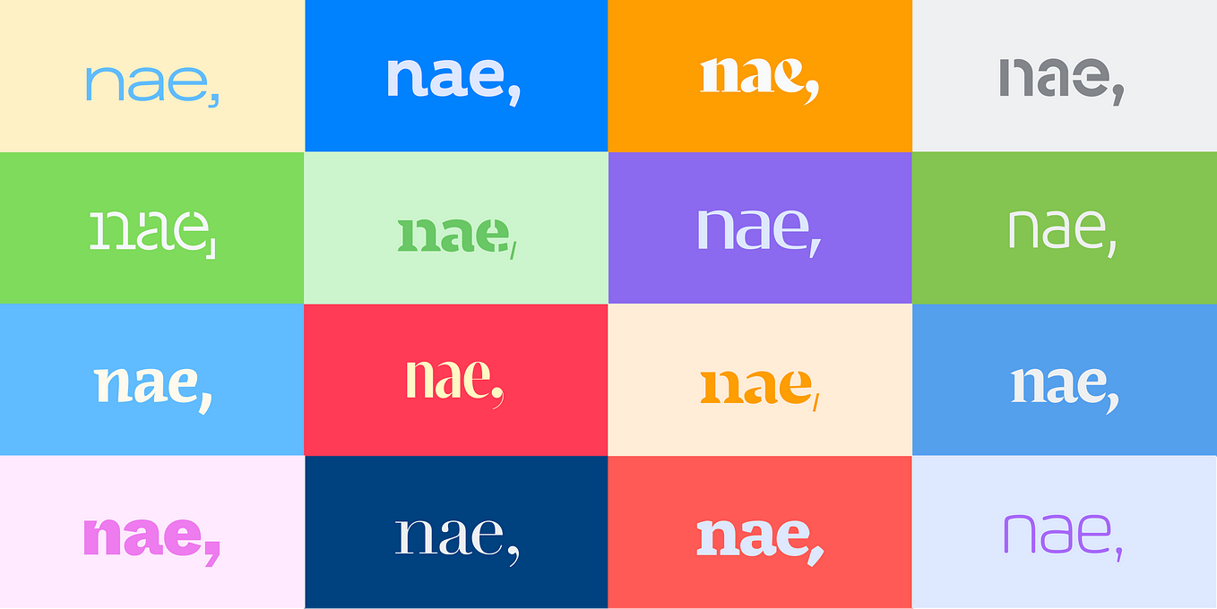 New brand identity for Nae by Soluble Studio