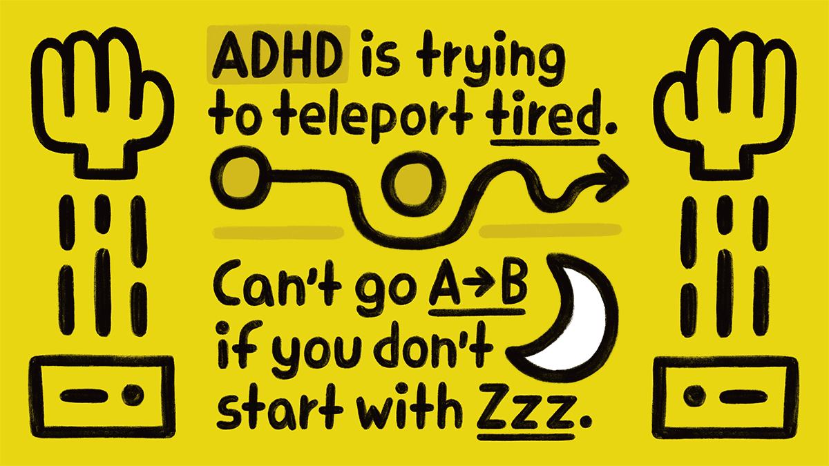 ADHD and Sleep Problems: Why You're Always Tired