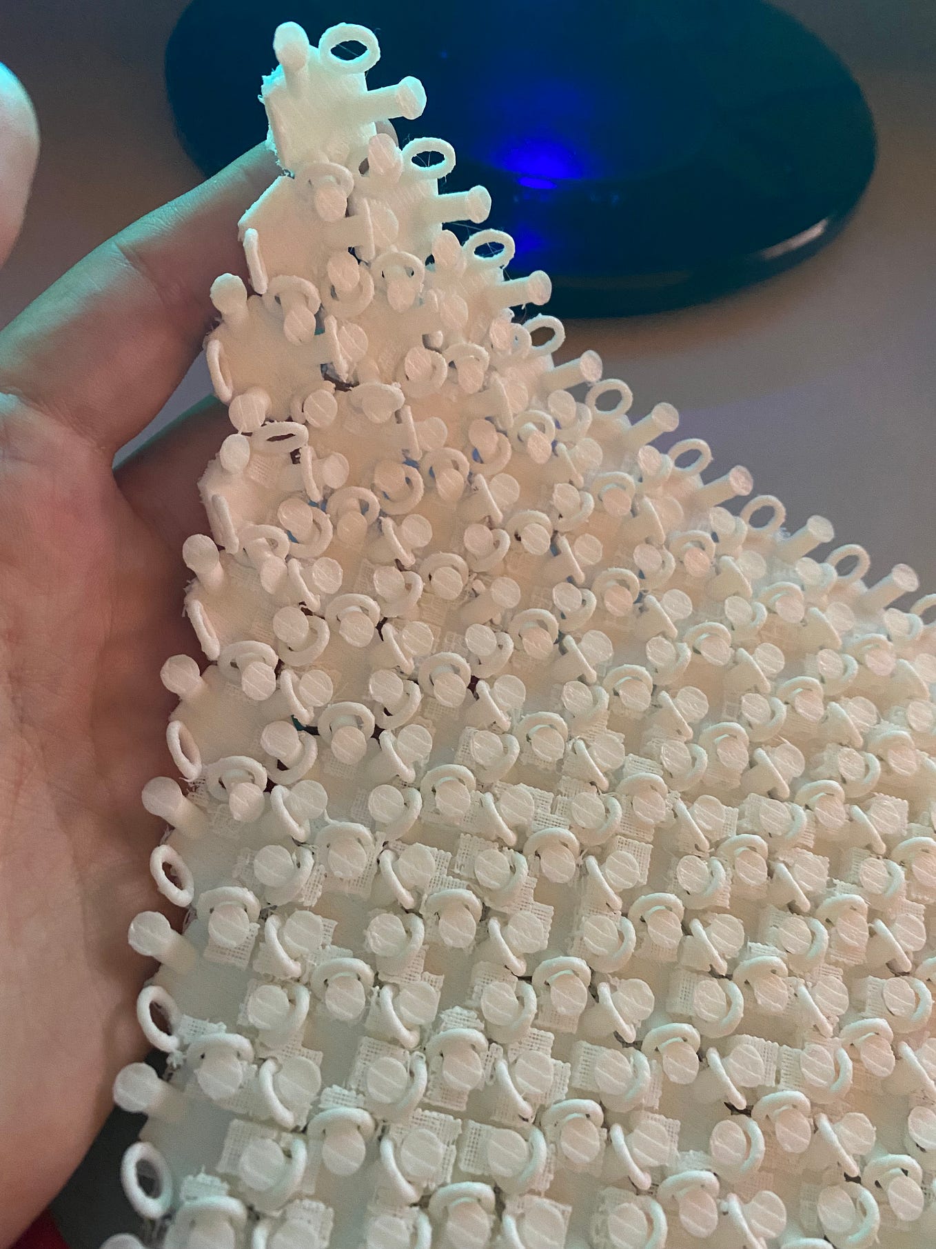 I Replicated 3D Printed Chainmail