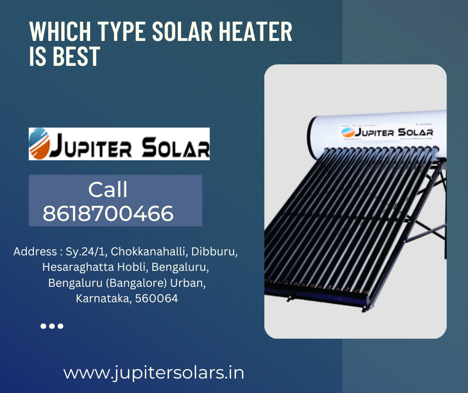 Top selling solar water heater brands Bangalore by Jupiter solar Medium