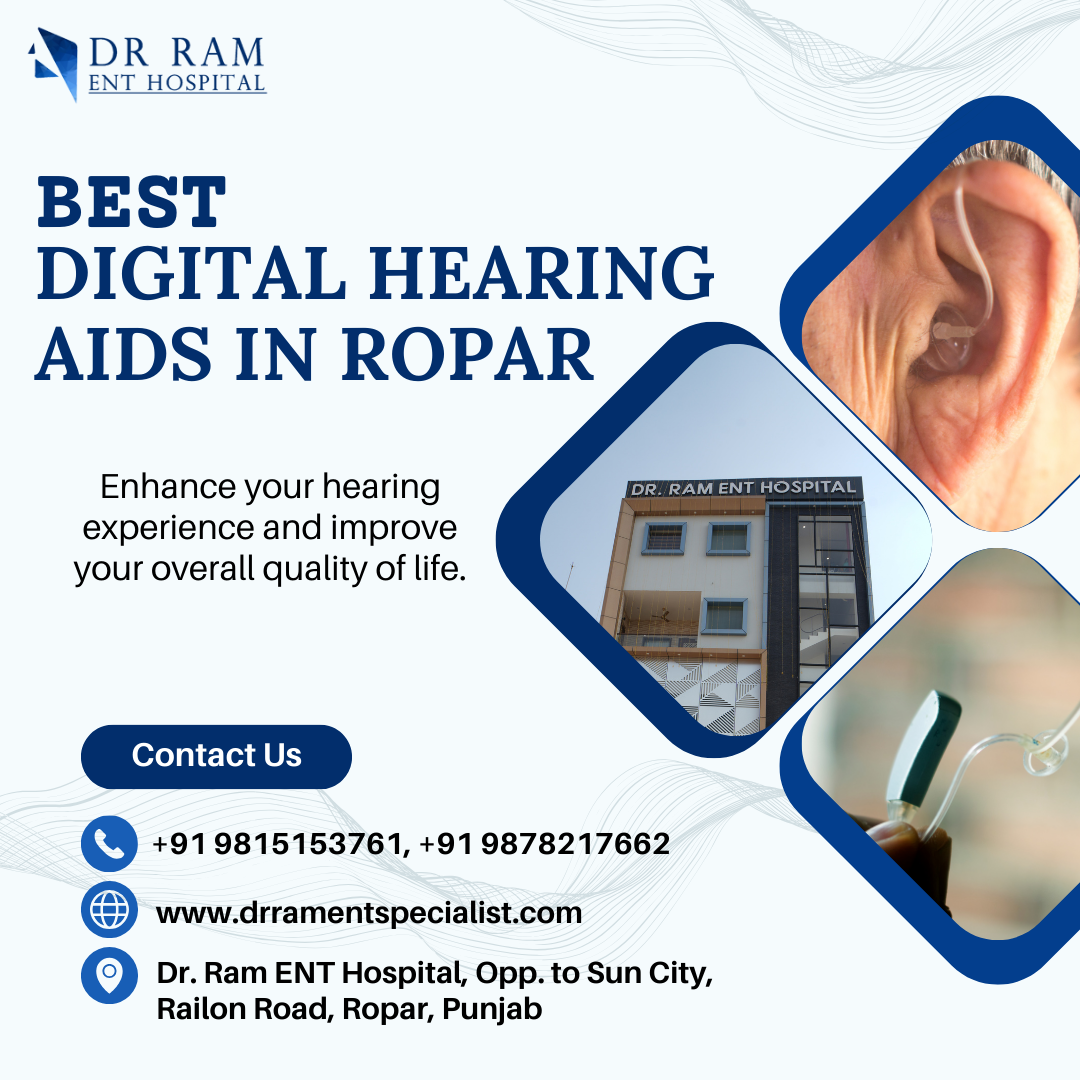 Digital Hearing Aids Near me Dr. Ram ENT Clinic Medium