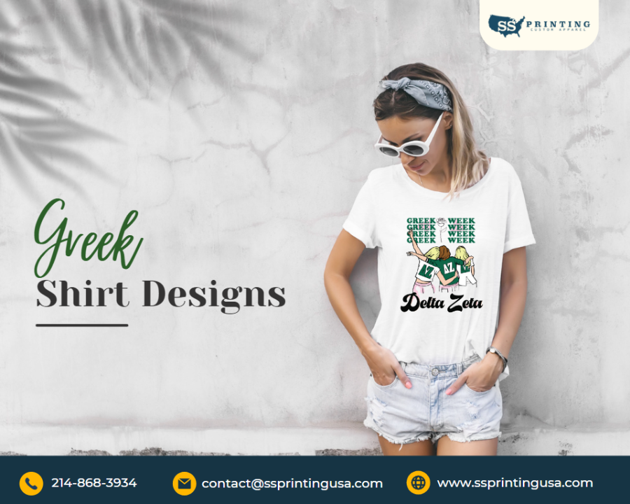 Greek Shirt Designs - ss printing - Medium