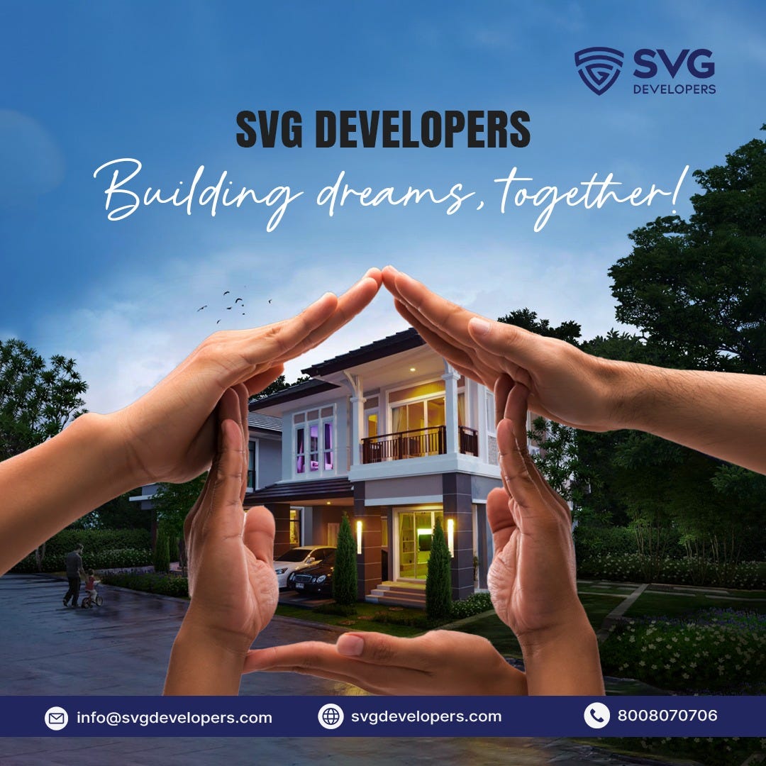 Real Estate Developers In Hyderabad SVG Developer by SVG Developer