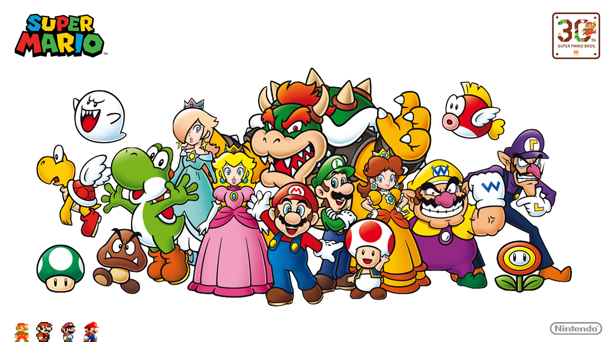 Mario Bros jogo da velha