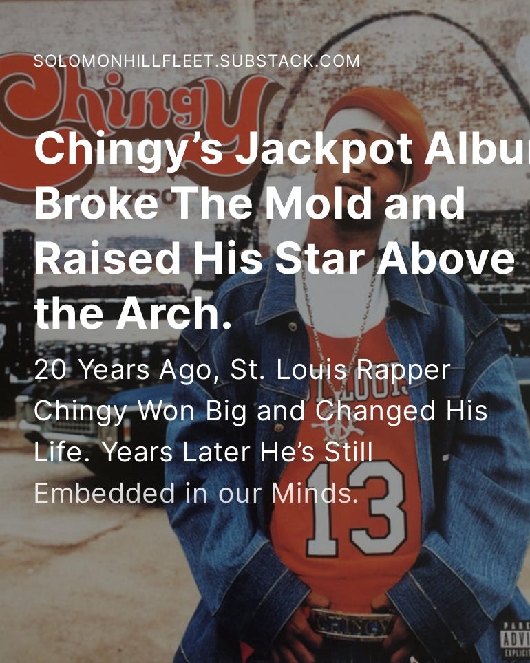 Chingy’s Jackpot Album Broke The Mold and Raised His Star Above the Arch.