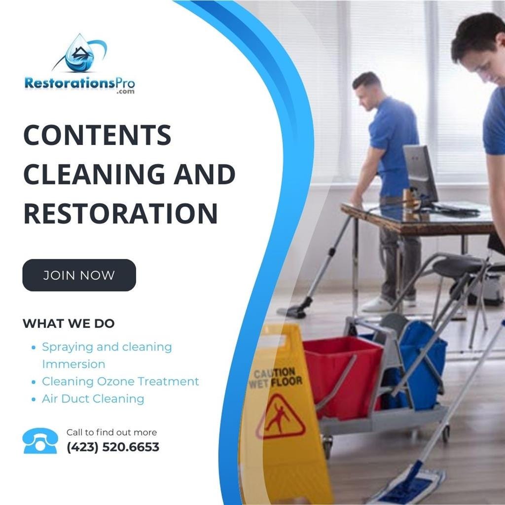 Contents Cleaning and Restoration Restorationspro Medium
