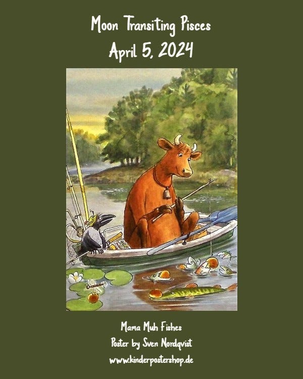 Daily Horoscope Moon Transiting Pisces by Dunnea Rae May, 2024