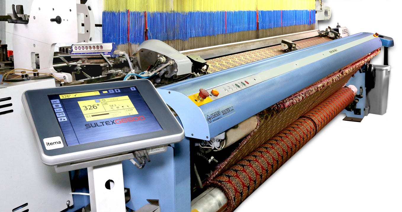 Jacquard Loom Machine - 3 Fabrics & Its Importance In Various Industries -  Weavetech