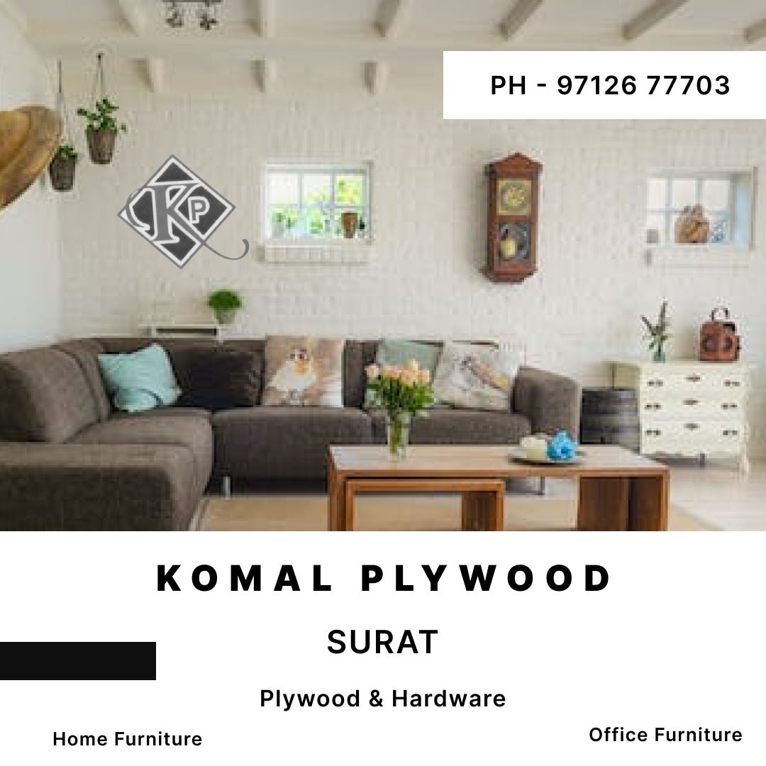 Sprucing Up Surat: Top Interior Design Trends for 2024  by Komal Plywood - Furniture Shop in 