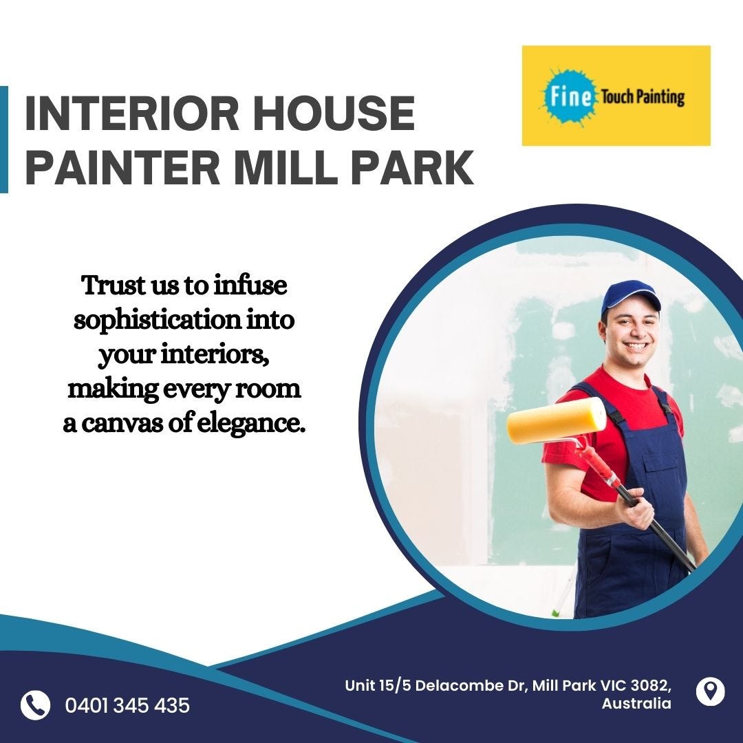 TopQuality Interior Painting Services for Your Home by Fine Touch Painting Company Jun
